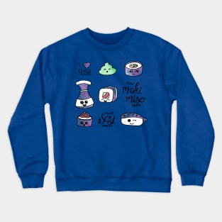 Galaxy Sushi Crewneck Sweatshirt